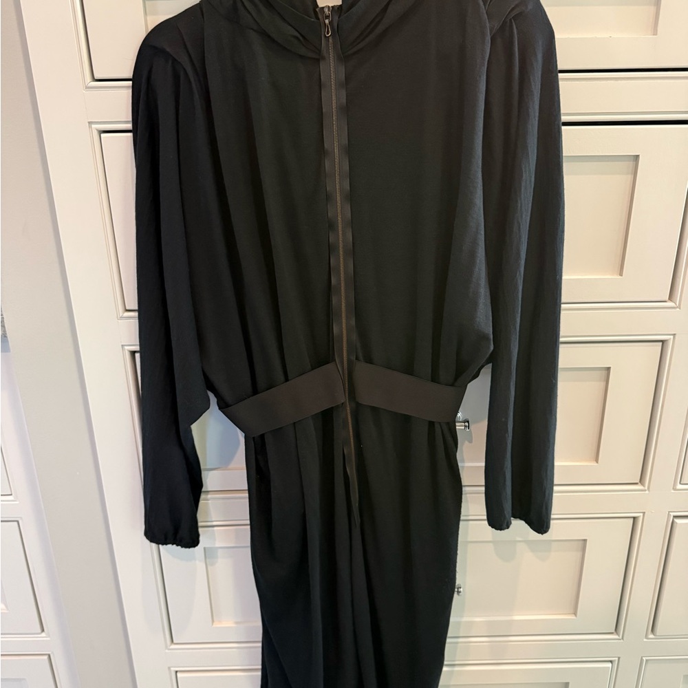 Lanvin Black unique Wrap style dress, Vintage and fabulous classic - Picture 6 of 8